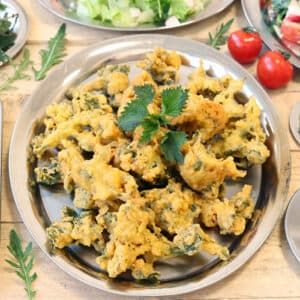 Obalovaná kopřiva v Hrašce