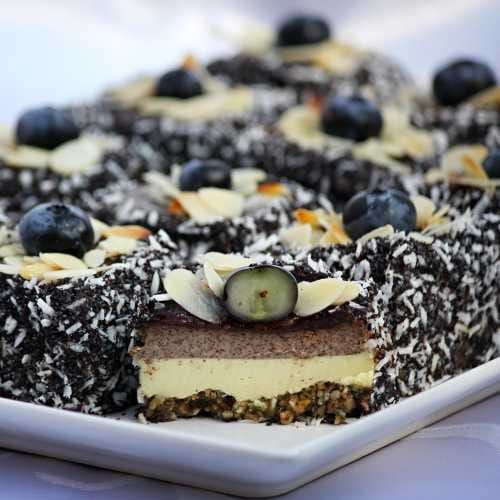 Makový dezert - bezlepkový, bezvaječný a veganský, dietní zákusek.