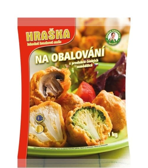 Bezlepková směs hrachu a koření