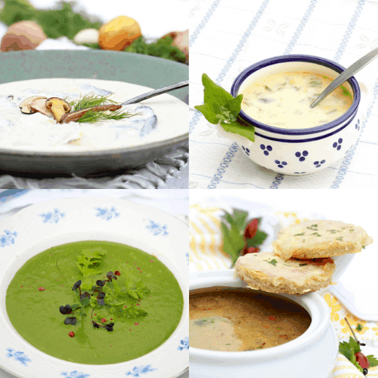 Polévky zahuštěné Hraškou - zdravé recepty, bezlepkové, veganské.